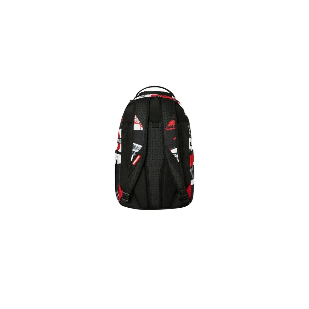 Sprayground Hello My Name Is Shark Backpack Limited Edition Red Black B4647